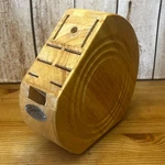 Homer Laughlin Fiesta Disc Shape Wood Cutlery Block. Fixed Price $9.00.