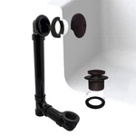 Westbrass A4931-12 1.5" X 12" Bath Waste & Overflow W/ Tip-toe Drain. Fixed Price $86.92.