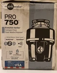 Insinkerator Evolution Pro 750 3/4 Hp Garbage Disposal. Fixed Price $131.00.