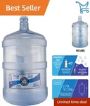 Bpa Free Tritan Water Bottle 5 Gallons Reusable Durable For Gym Home Office. Fixed Price $70.98.