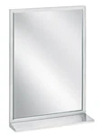 Bradley Bathroom Washroom Angle Mirror With Stainless Frame & Shelf 7805-018240. Fixed Price $52.00.