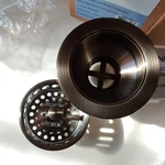 Kingston Brass Kitchen Sink Strainer Basket Antique Finish KBS1003. Fixed Price $74.98.