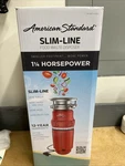 American Standard Slim Line Asd 125 1.25 Hp Food Waste Disposer New. Fixed Price $124.99.