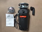 Maintenance Warehouse 3/4 Hp Garbage Disposal Slim Line W/ Cord Open Box 364264. Fixed Price $89.99.