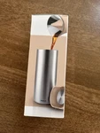 Eva Solo Urban To Go Cup Insulated 0.35L Brushed Steel Soft Beige Lid. Fixed Price $21.99.