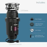 Moen GXP33C Pro 1/3 Hp Garbage Disposal. Fixed Price $50.00.
