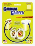 Garbage Griper Trash Liner Bands 2PK Different Sizes Holds Up Many Uses 530 New. Fixed Price $8.99.