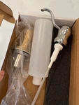 Newport Brass Chesterfield Stainless Steel Soap Dispenser # 127. Fixed Price $90.00.