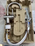 Insinkerator F-H3300SN Modern Instant Hot Water Dispenser Satin Nickel. Fixed Price $349.99.