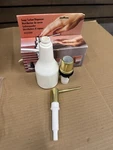 Rohl LS550A Deck Mounted Soap & Lotion Dispenser - Polished Brass Nos. Fixed Price $69.99.