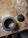 A2105-62 3-1/2" Ez-mount Brass Kitchen Sink Waste Disposal Drain Flange And S.... Fixed Price $100.95.