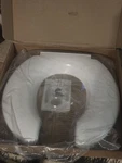 Big John Style 4W Large Oversized Toilet Seat Open Front Without Lid New In Box. Fixed Price $49.94.