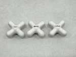 Vintage Porcelain Bathroom Tub Sink Faucet Handles Hot Cold Waste Antique. Fixed Price $44.95.
