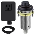 Sinktop Air Switch Kit (long Full Brass Button) For Garbage Disposal, Cordles.... Fixed Price $86.70.
