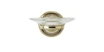 Phylrich KES25/003 Regent Cut Crystal 1/2 Inch Wall Mount Soap Dish. Fixed Price $355.00.