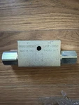 Hydro Custom In-line Dual Po Check Valve 65PSI LVDF-08SH. Fixed Price $29.99.