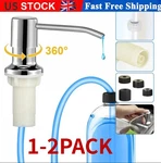 360 Sink Soap Dispenser Stainless Steel Kitchen Hands Liquid Pump Bottle Tube. Fixed Price $9.99.