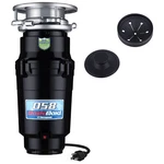 Waste Maid Quiet Continuous Feed Garbage Disposal With Power Cord, 1/3-1.25HP. Fixed Price $79.99.