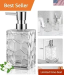 Modern Acrylic Liquid Dispenser - Perfect For Soap, Lotion & More, Easy Fill. Fixed Price $12.73.
