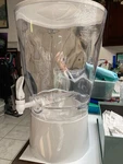 Creative Ware Acrylic Beverage Dispenser - 3.5 Gal. White And Clear (#211). Fixed Price $35.00.