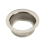 Insinkerator Polished Nickel Kitchen Flange Compatible With Garbage Disp.... Fixed Price $55.09.