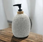 Stone Soap Lotion Pump Dispenser Funky Rock Designs 6.5IN Made Maine Usa. Fixed Price $27.95.