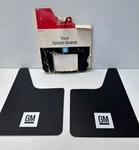 Chevrolet Truck Nos Mud Flaps Splash Guards Rare Gm Logo 996538. Fixed Price $314.99.