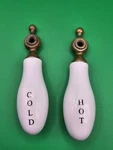 Faucet Large Porcelain Lever Style Handles. Fixed Price $29.99.