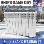 Wall Mount Radiator Heater Hot Water Heating 10 Section Aluminum 55000 Btu. Fixed Price $157.59.