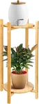 Water Dispenser Stand Floor Jug With Round Shelfs 26'' Natur. Fixed Price $57.85.
