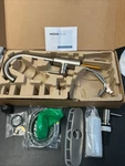 New Moen 87066SRS Pullout Spray High-arc Kitchen Faucet Soap Dispenser B180. Fixed Price $104.96.