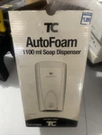 New Tc Autofoam 10-9/10 In. Wall Mount Soap Dispenser White. Fixed Price $30.00.