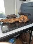 Natural Organic Burl Wood Root Tiered Display Stand Look 16. Fixed Price $48.85.