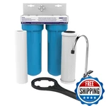 Pentair Omnifilter OT32 Water Filtration System, 10" Premium Dual-stage Undersin. Fixed Price $332.40.
