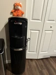 Crystal Mountain Storm Bottom-load Black Contemporary Water Cooler STFM2KHK1C. Fixed Price $100.00.