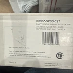 Delta Boyd Kitchen Faucet W/soap Dispenser Pull Out Stainless. Fixed Price $129.99.