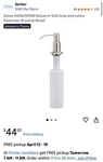 Danze DA502105BN Deluxe In-sink Soap And Lotion Dispenser. Fixed Price $19.95.