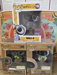 Funko Disney Wall-e 400 & Eve 552 Box Lunch Earth Day Exclusive Pop! 1196. Fixed Price $65.00.