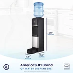 Primo 5-GALLON Water Dispenser With Pet Drinking Station Hot & Cold Tap 601243. Fixed Price $120.00.