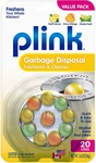 Plink 20-PACK Garbage Disposal Freshener & Cleaner, Assorted Fragrances. Fixed Price $15.01.