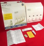 New Open Box Better Living The Dispenser Category Shower 71450. Fixed Price $39.99.