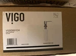 Vigo VGSD001CH 12-OUNCE Soap Or Lotion Dispenser In Chrome. Fixed Price $44.00.