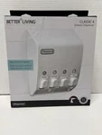 Better Living Classic Soap Dispenser 430ML Chamber, Push-button White. Fixed Price $29.07.