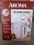 Aroma Housewares AAP-340F White 4-QUART Hot Central Air Pot/water Heater. Fixed Price $39.99.