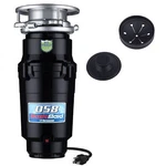 Waste Maid 1/2 Hp Continuous Feed Garbage Disposal With Cord, Quiet And Compact. Fixed Price $79.99.
