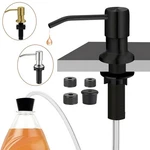 Sink Soap Dispenser Kitchen With 47" Extension Tube Stainless Steel. Fixed Price $10.72.
