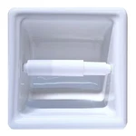 Serenedrains Recessed Ceramic Toilet Paper Holder Wall Bathroom Tissue Roll. Fixed Price $109.00.