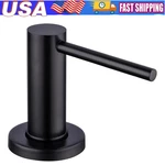 Matte Black Kitchen Sink Soap Dispenser Countertop Pump Hand Lotion Built Bo. Fixed Price $34.79.