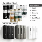 Soap Dispenser Bathroom Wall Mount Shower Shampoo Lotion Container Holder System. Fixed Price $31.95.