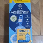 Primo Portable Water Pump Dispenser Bpa Free Blue White For 3 & 5 Gallon Bottles. Fixed Price $25.00.
